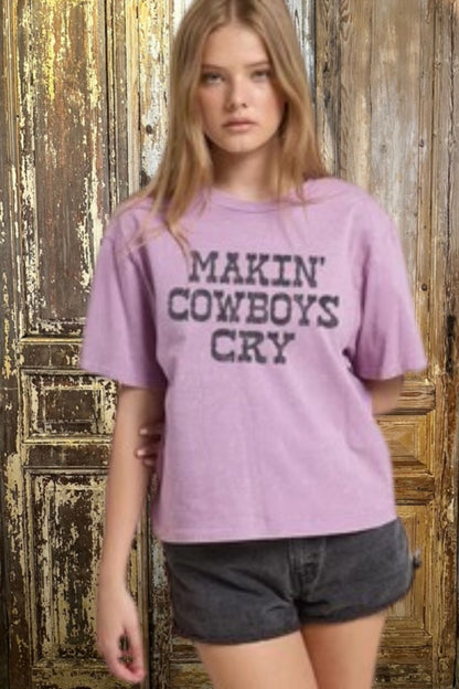 Makin Cowboys Cry