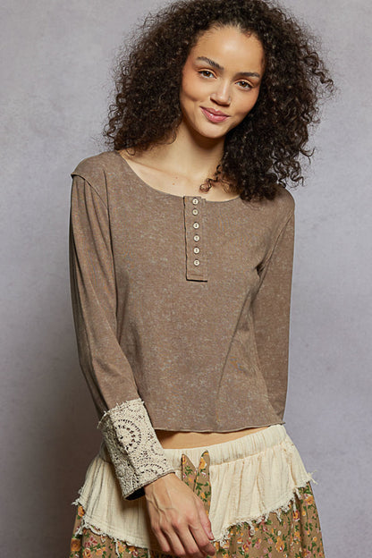 Crochet Sleeve Top