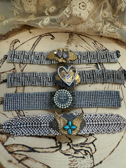 All Bling Mesh Bracelet