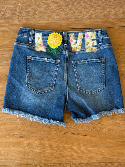 Mineral Washed Shorts