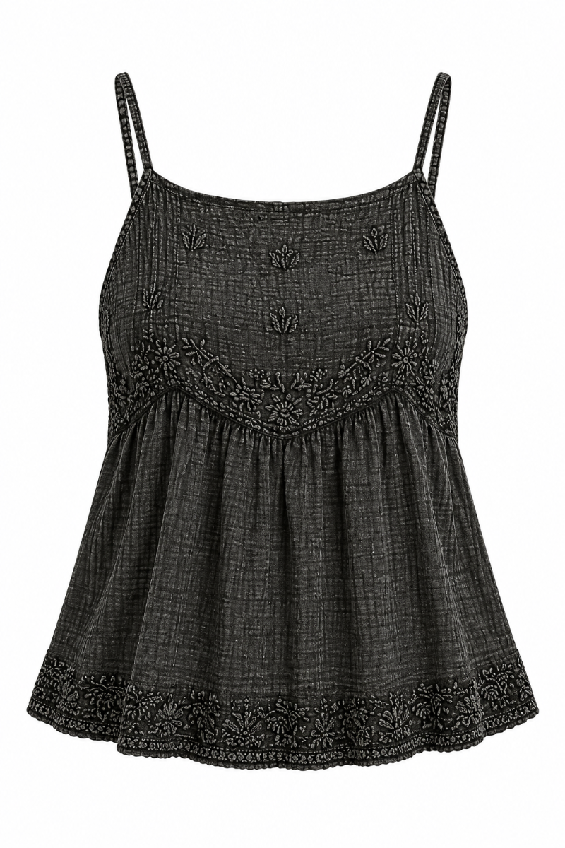 Washed Textured Tank