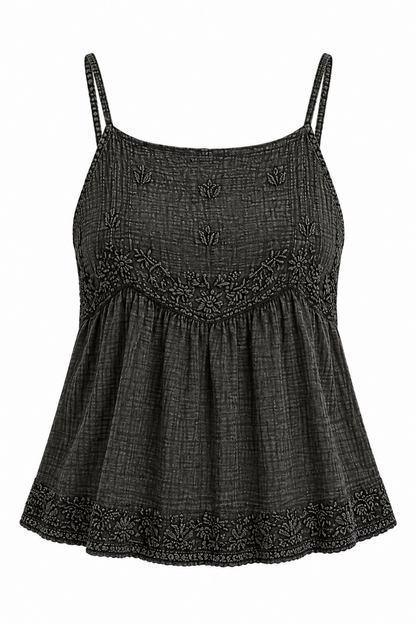 Washed Textured Tank