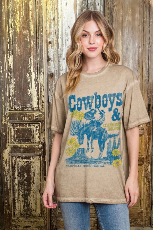 Cowboys & Country Music Flower