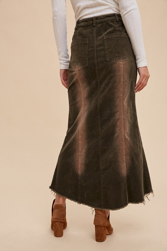 Faded Cord Maxi