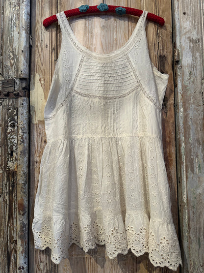 Lace & Shiffle Top