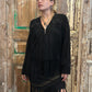 Studs Fringe Suede Jacket