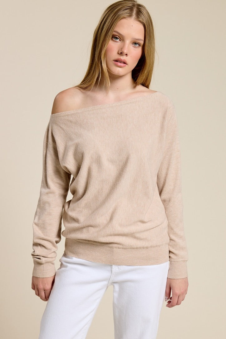 Lux Boatneck Sweater