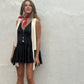 Suede Fringe Vest