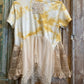 Mustard Tie Dye Lace Top