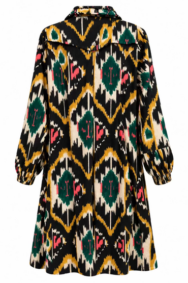 Velvet Ikat Jacket