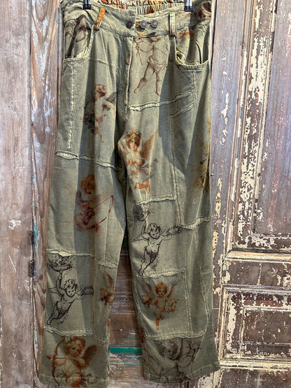 Angel Patchwork Pants