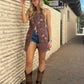 Embroidered Tube Dress