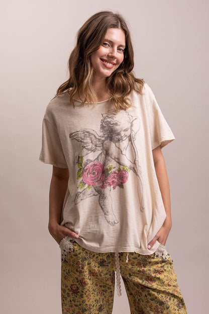 Cherub & Rose Tee