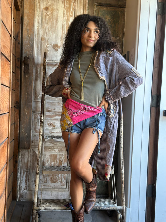 Up Cycled Kantha Bandanas