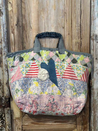 Up Cycled Quilt Bag