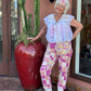 Pink Patched Pants