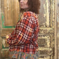 Large Ruffled Flannel