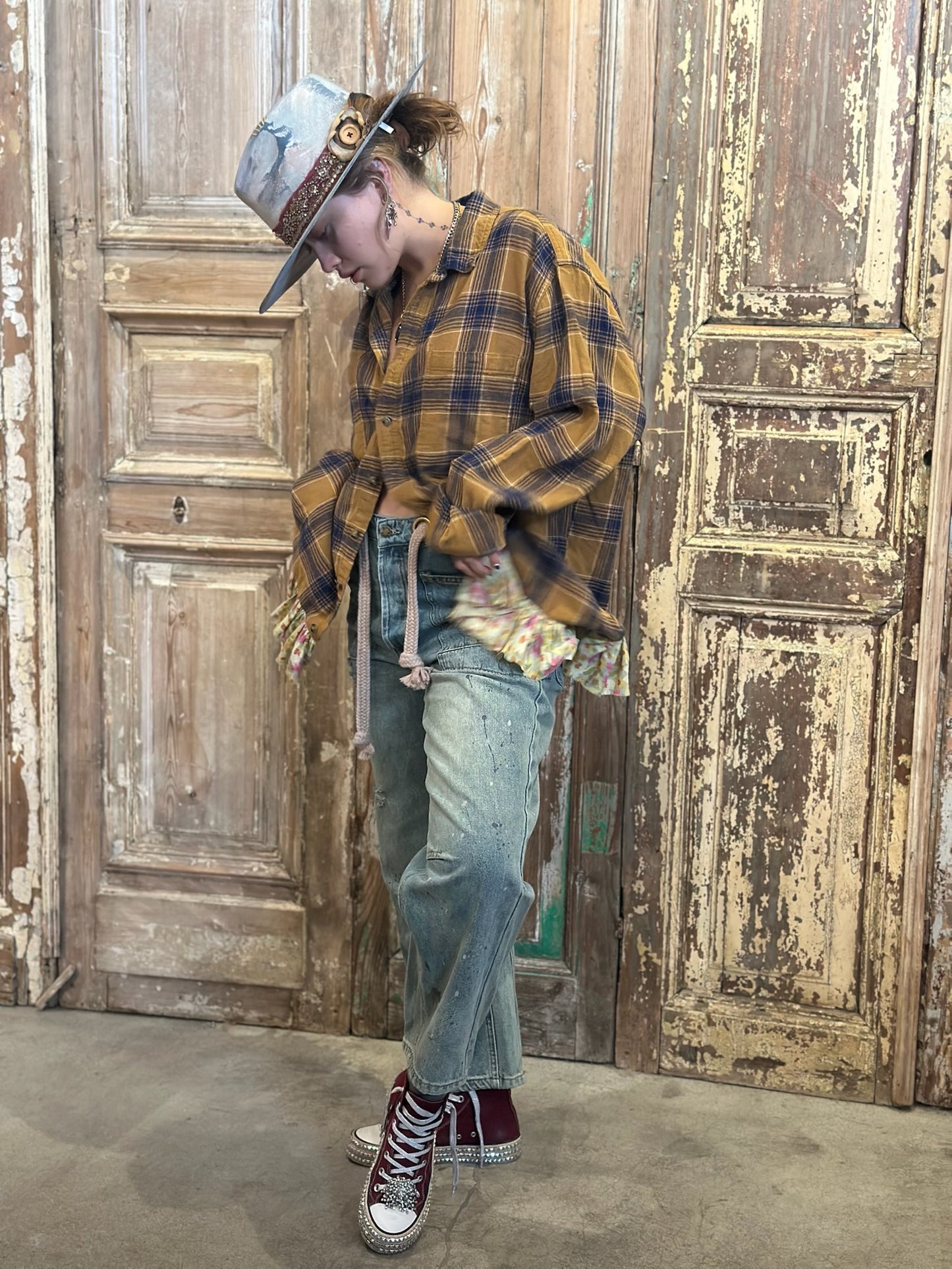 XLarge Ruffled Flannel
