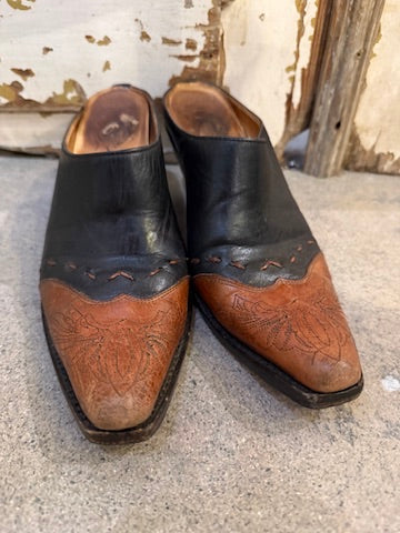 Leather Mules