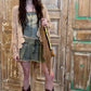 Pleated Mini Skort