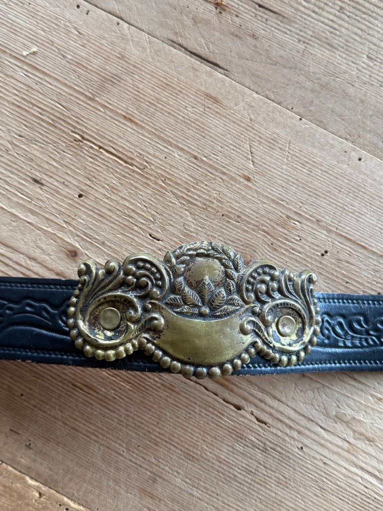 Ornate Leather Hat Bands