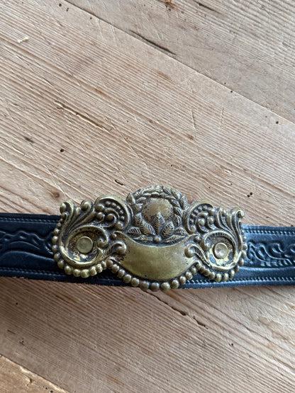 Ornate Leather Hat Bands