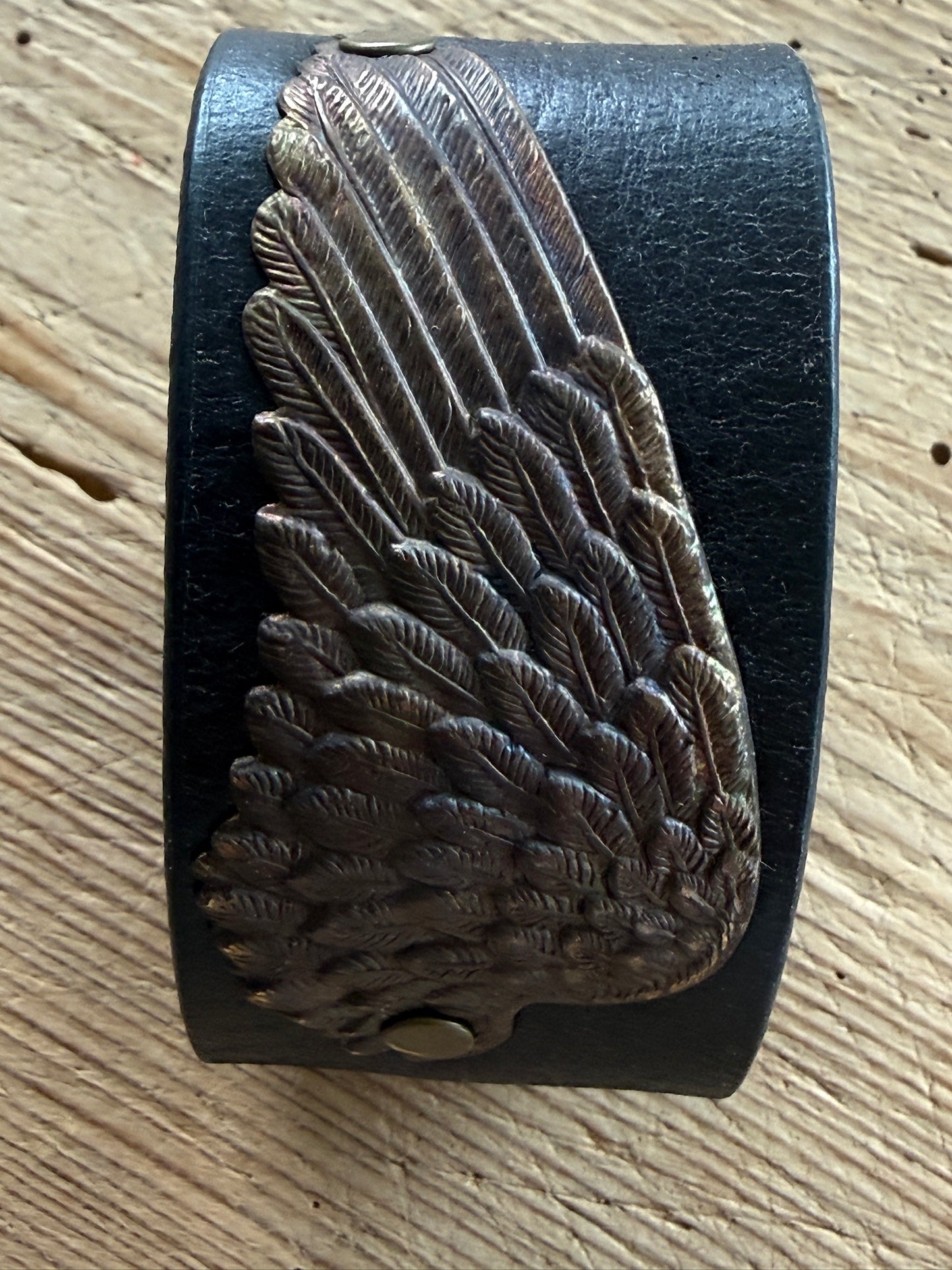 Black Leather Cuffs