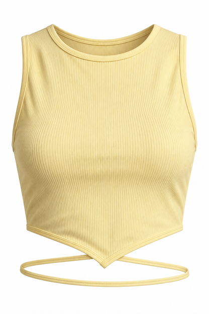 Tie Waist Crop Top