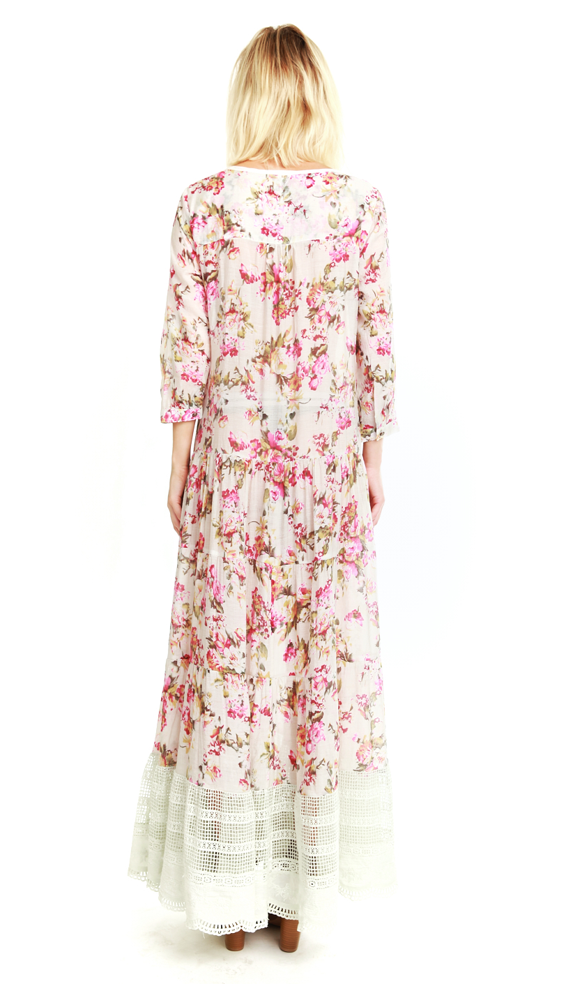 Planted Flowers Maxi Dress