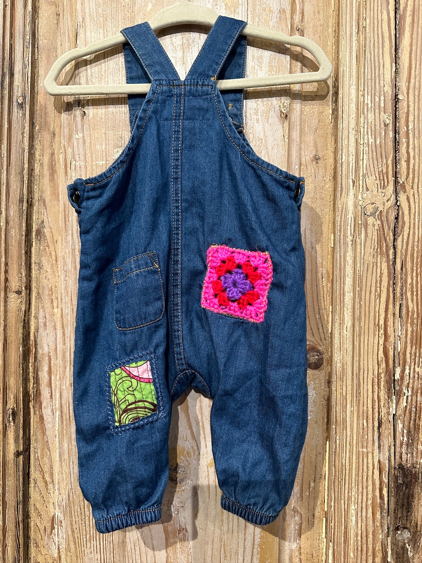 0-3m Love Overalls