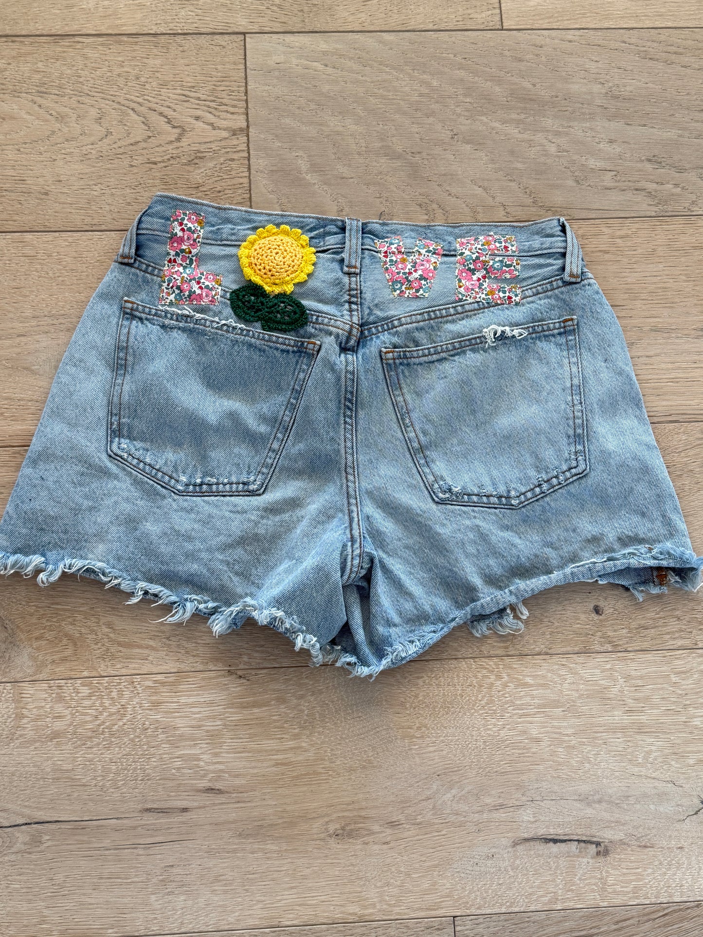 Size 4 Love Shorts