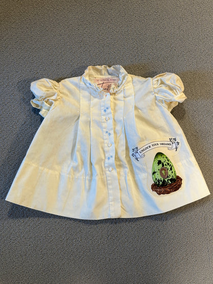 Patched Vintage Baby Dress
