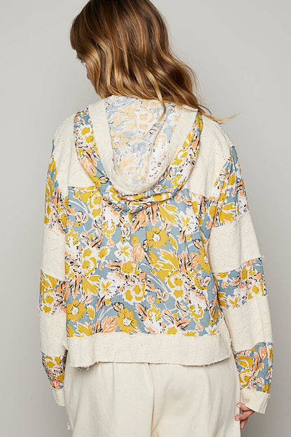 Floral Hoodie