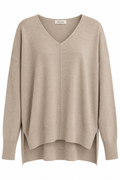Center Seam Sweater-9873