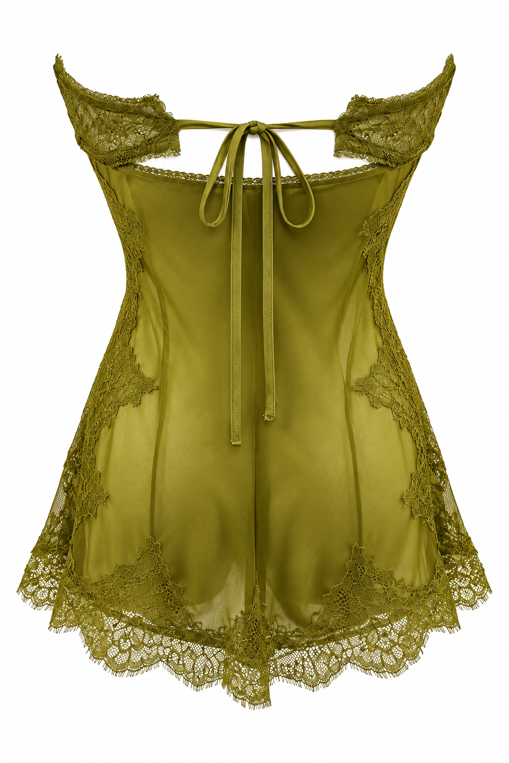 Strapless Lace Top