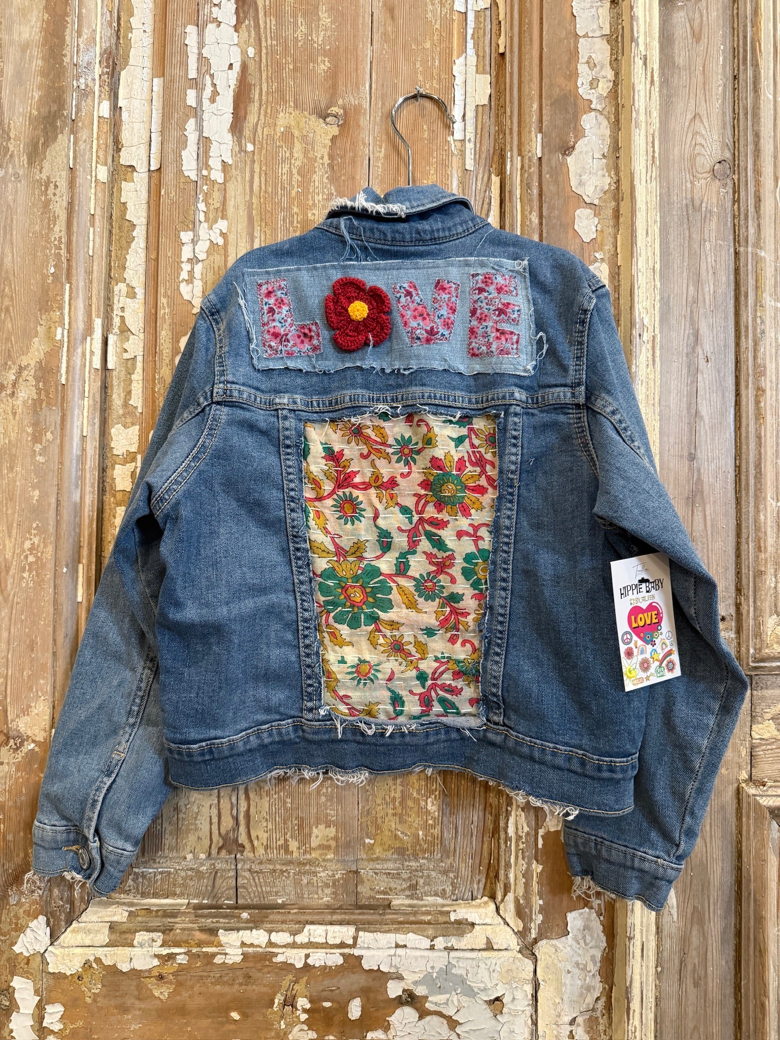 Size 7/8 Kids Love Denim Jacket – Trestles Clothing Company