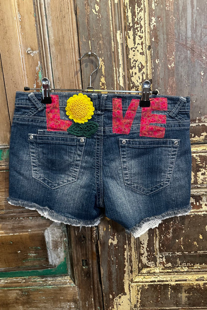 Size Small Love Shorts