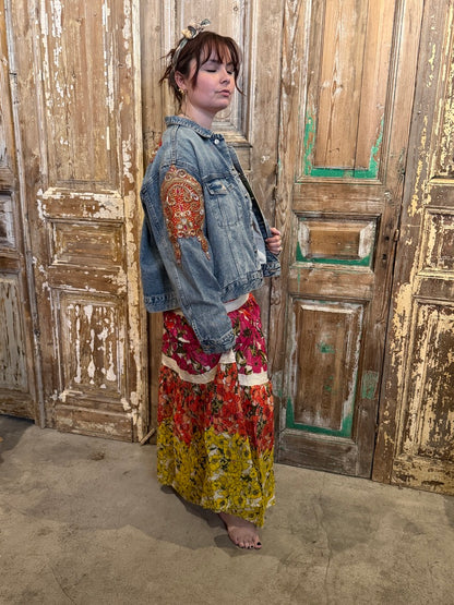 Layered Floral Maxi