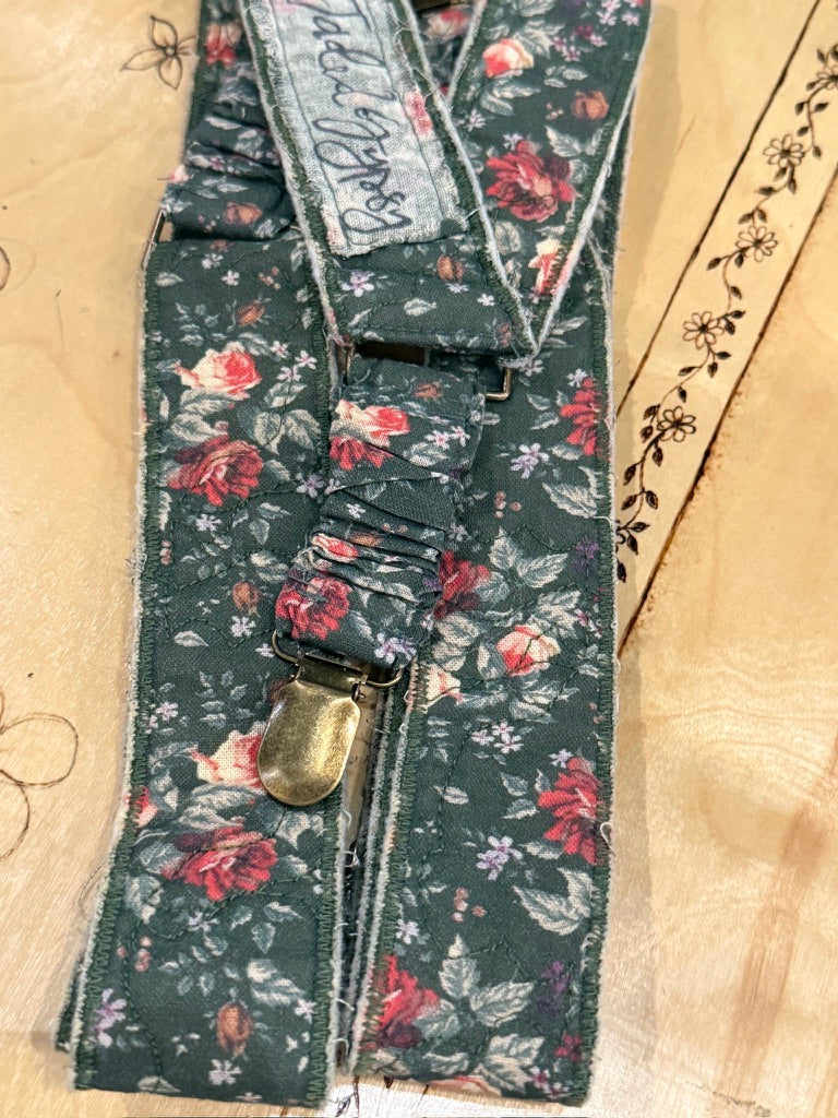 Quilted Gypsy Suspenders