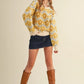 Happy Yellow Flower Sweater