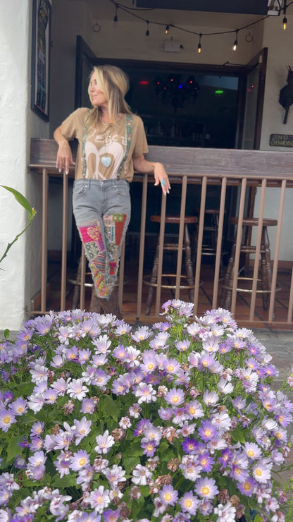 Moon Dance Tee-Peace & Love