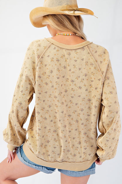 Washed Floral Thermal
