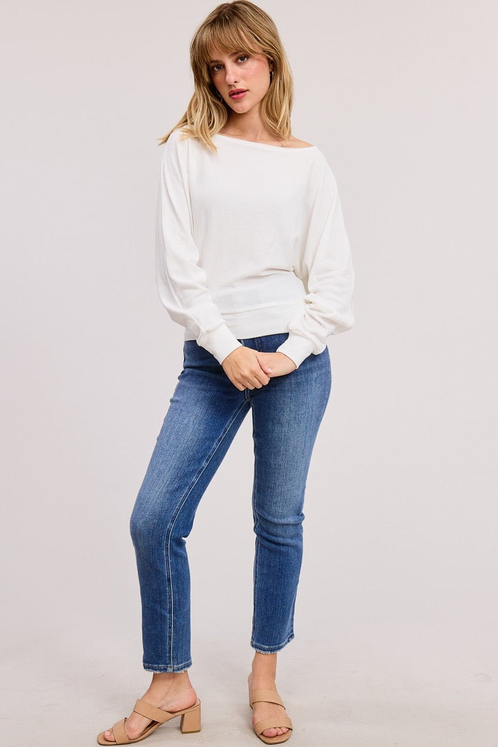 Lux Boatneck Sweater