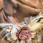 Flower Distressed Painted Hat