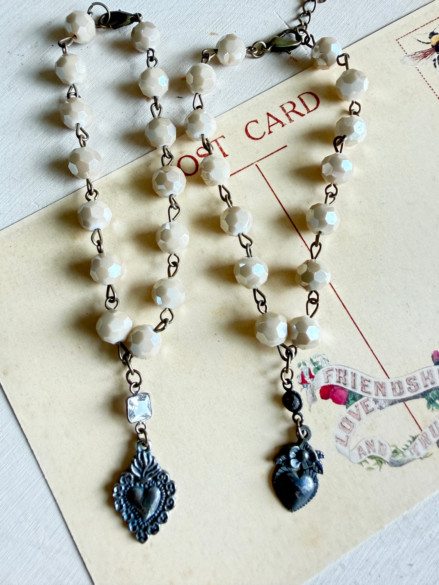 Sacred Heart Shimmer Bracelet