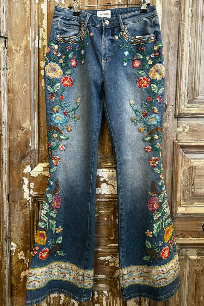Hippie Floral Jeans