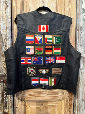 Vintage Motorcycle Vest