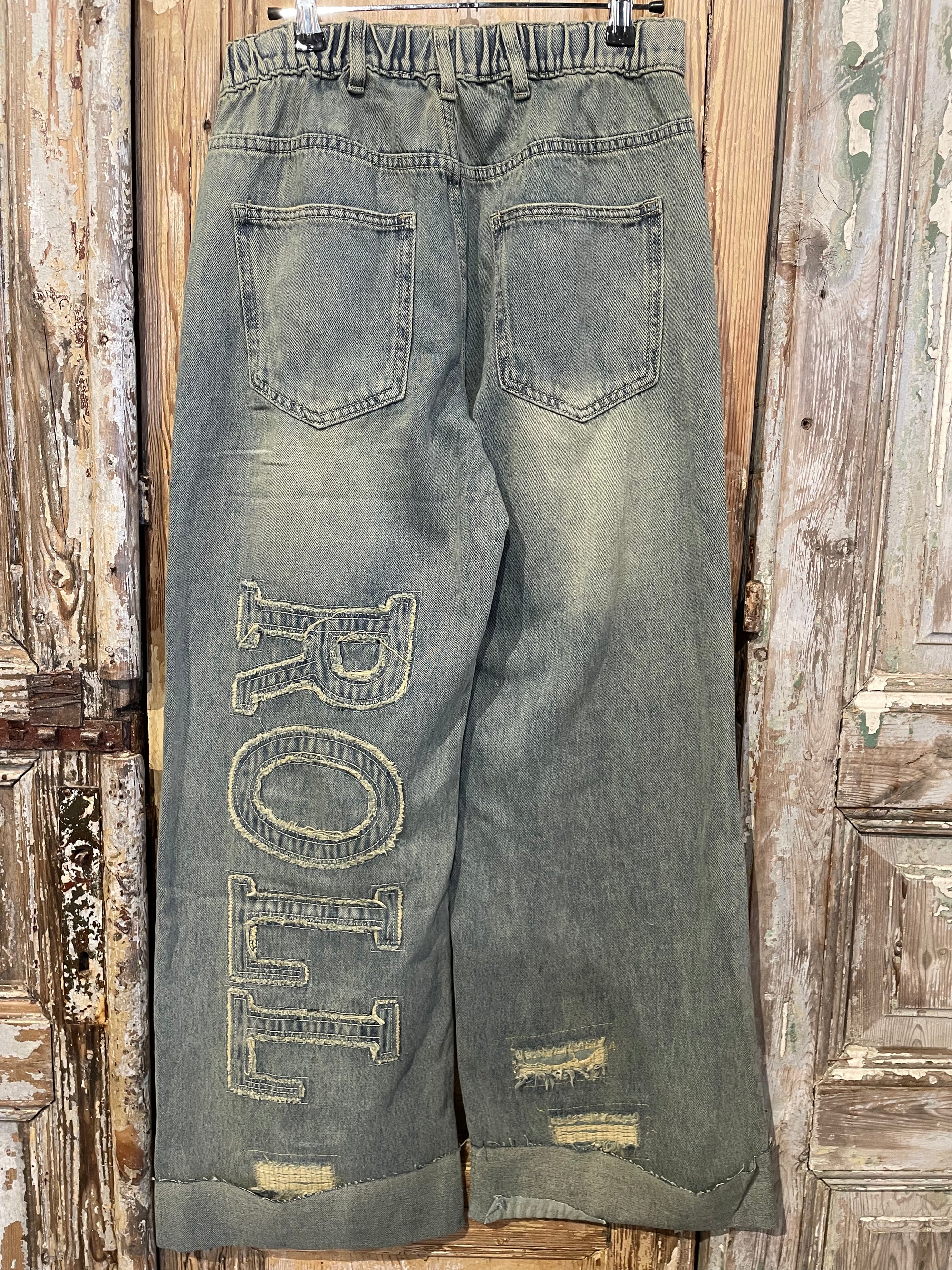 Washed Rock & Roll Jeans