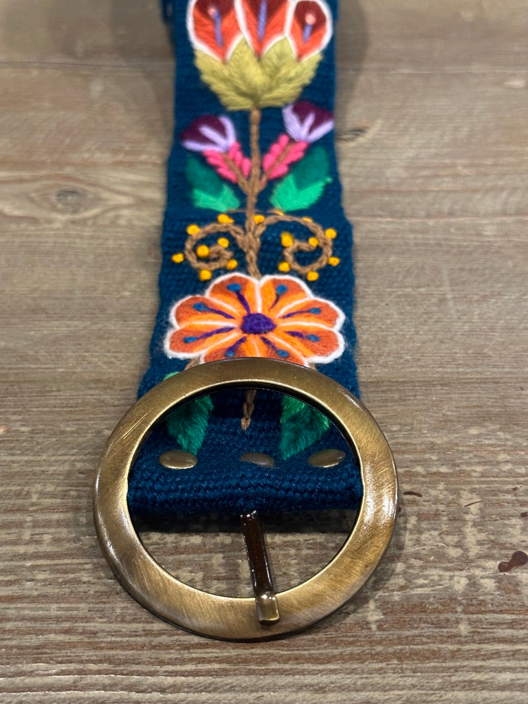 Peruvian Embroidered Belt