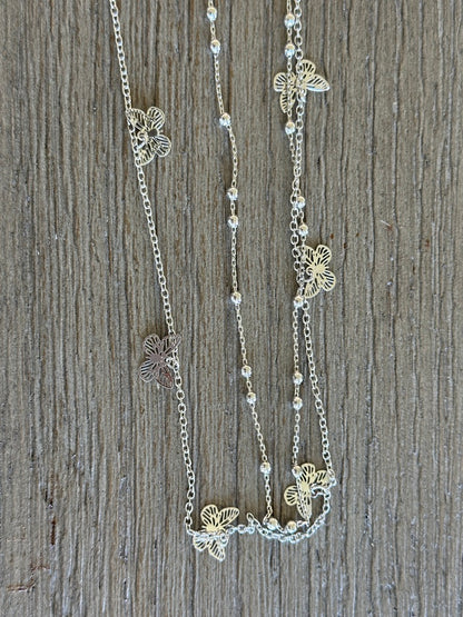 8455 Butterfly Belly Chain